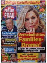 Die neue Frau 36/2026 "Königin Máxima: Familien-Drama"