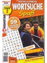 Rätselexpress Wortsuche S 111/2026 "59 thematische Wortsuchen"