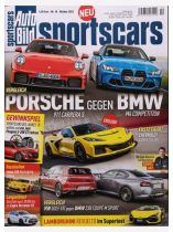 AUTO BILD SPORTSCARS 10/2025 "Vergleich Porsche 911 Carrera S gegen BMW M4 Competition"