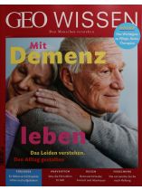 GEO WISSEN 77/2022 "Mit Demenz leben"