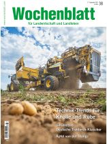Wochenblatt 38/2026 "Technik-Trends für Knolle und Rübe"