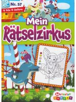 Mein Rätselzirkus Junior 57/2026 "Rätselspaß und Ausmalspaß"