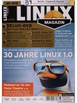 Linux-Magazin DVD 4/2024 "30 Jahre Linux 1.0 / DVD: Parrot OS 6.0 Security Edition+, Suse Linux 1.0 (1994), Coroot 0.28.2 Community Edition"