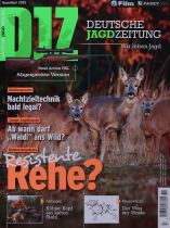 Deutsche Jagdzeitung 11/2025 "Resistente Rehe?"