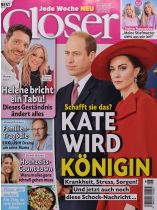 Closer 8/2024 "Kate wird Königin"