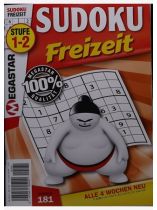 Sudoku Freizeit 181/2025 "Sudoku Freizeit Stufe 1-2"