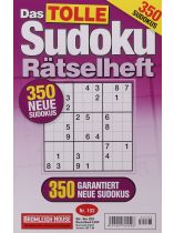 DAS TOLLE SUDOKU RÄTSELHE 103/2025