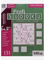 PROFI SUDOKU 131/2026 "115 Sudoku in allen Varianten"
