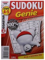 Sudoku Genie 191/2026 "Schwierigkeitsstufe 4-5"