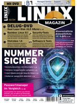 Linux-Magazin DVD 2/2024 "Nummer Sicher / DVD: Backbox Linux 8.1, Distrobox 1.6, Security Tools, Software & Tools"