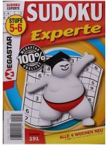 Sudoku Experte 191/2026 "Schwierigkeitsstufe 5-6"