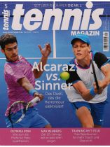 TENNIS MAGAZIN 5/2024 "Alcaraz vs. Sinner"