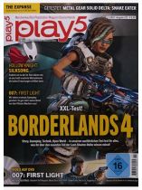 play5 11/2025 "Borderlands 4 / DVD: 007: First Light, Metal Gear Solid Delta: Snake Eater"