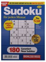 SUDOKU FÜR JEDEN MONAT 228/2026