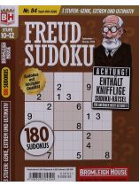 FREUD SUDOKU 84/2026 "180 Sudokus in Stufe 10-12"
