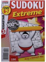 Sudoku Extreme 190/2026 "190 Rätsel Stufe 6-7"