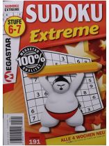 Sudoku Extreme 191/2026 "Schwierigkeitsstufe 6-7"