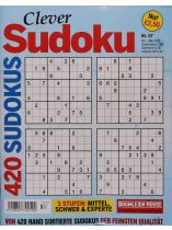 CLEVER SUDOKU 57/2023 "420 Sudokus"