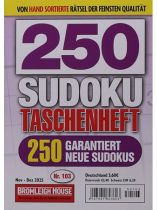 250 SUDOKU TASCHENHEFT 103/2025