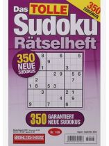 DAS TOLLE SUDOKU RÄTSELHE 108/2026