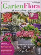 GartenFlora 10/2025 "Pflanz-Ideen für Ihre Terrasse: Herbstlich schön!"