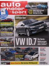 Auto Motor Sport 4/2024 "VW ID.7 Der beste Volkswagen aller Zeiten?"