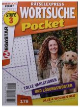 Rätselexpress Wortsuche P 178/2026 "178 Wortsuchrätsel in Stufe 3"