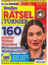 Großes Rätsel Turnier 53/2026 "160 Rätsel zu Metropolen & Geschichte"