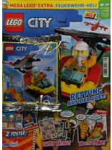 LEGO City 49/2023 "Extra: Feuerwehr-Heli mit Pilot"