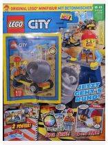 LEGO City 63/2024 "Extra: Bauarbeiter mit Betonmischer"