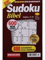 SUDOKU BIBEL 73/2026 "600 neue Sudokus Stufen 8-10"