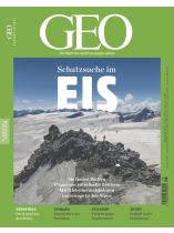 GEO 8/2023 "Schatzsuche im Eis"