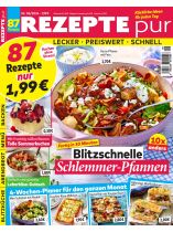 Rezepte pur 6/2024 "Blitzschnelle Pfannen-Hits"