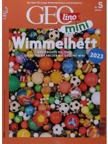 GEOlino mini WIMMELHEFT 1/2023 "Kunterbunte Welten - Die besten Suchbilder aus GEOlino mini 2023"