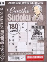 Goethe Sudoku 24/2022