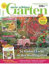 Mein schöner Garten 10/2025 "So kommt Farbe in den Herbstgarten"