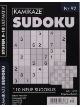 KAMIKAZE SUDOKU 92/2025