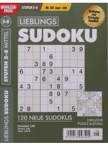 LIEBLINGS SUDOKU 96/2026 "120 neue Sudokus Stufen 5-6"