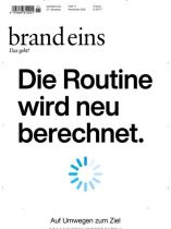 brand eins 11/2025