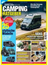 Camping Ratgeber 4/2025 "VANS: Freiheit auf Rädern"