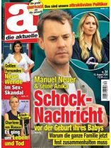 Die Aktuelle 34/2026 "Neuer Schock vor der Geburt"