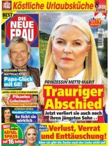 Die neue Frau 34/2026 "Mette-Marits trauriger Abschied"