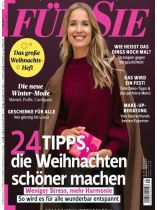 Für Sie 25/2025 "24 Tipps, die Weihnachten schöner machen. Weniger Stress, mehr Harmonie. So wird es für alle wunderbar entspannt."