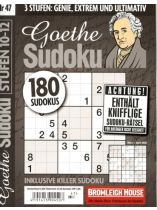 Goethe Sudoku 47/2026