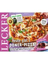 Lecker 4/2024 "Heute gibt's Döner-Pizza!"