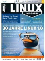 Linux-Magazin 4/2024 "30 Jahre Linux 1.0"
