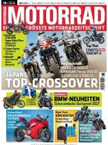 Motorrad 18/2026 "Japans Top-Crossover im Vergleich"