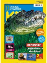 National Geographic Kids 62/2025 "Krokodile, Extra: 1 von 20 Krokodilen"