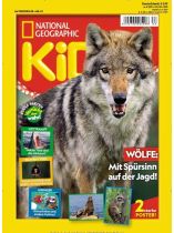 National Geographic Kids 63/2025 "Wölfe, Extra: Detektiv-Smartphone"