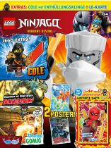 LEGO Ninjago (MoS) 134/2025 "Extra: Cole mit Enthüllungsklinge + Le-Karte"